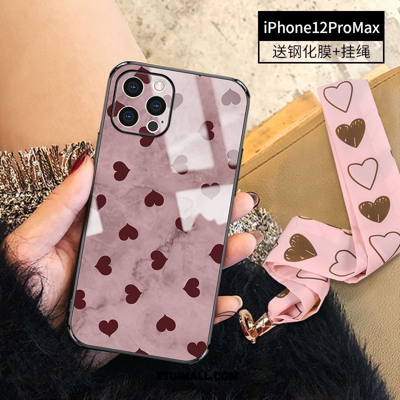 Etui iPhone 12 Pro Max Cienkie Telefon Komórkowy All Inclusive Szkło Anti-fall Futerał Sprzedam