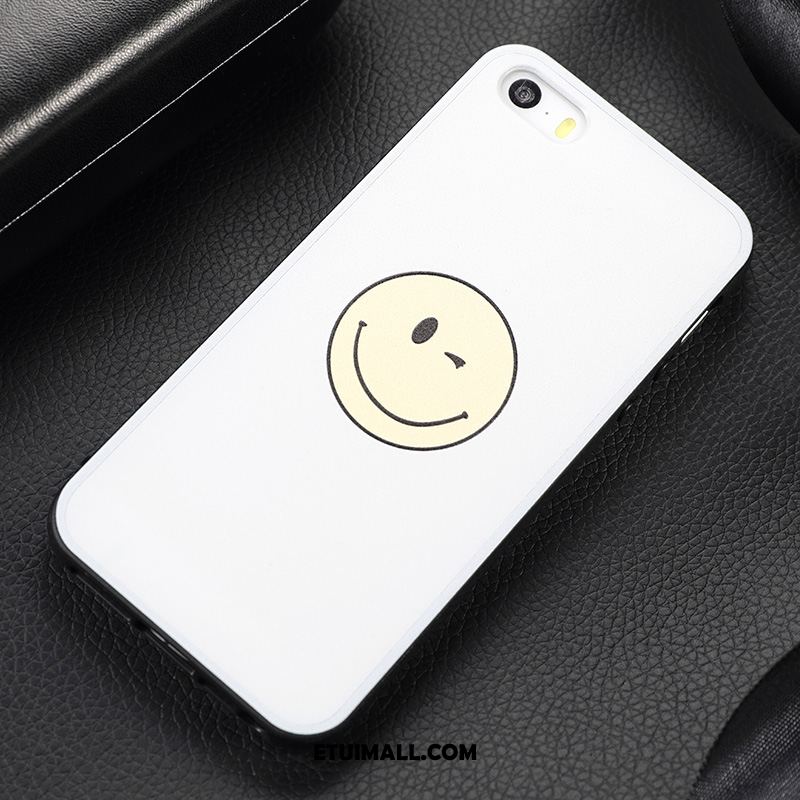 Etui iPhone 5 / 5s Silikonowe Kreatywne Biały Świeży Anti-fall Pokrowce Oferta