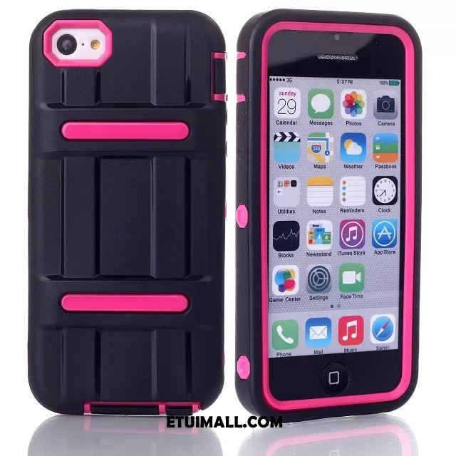 Etui iPhone 5c Nowy Anti-fall Czerwony Niebieski Nubuku Pokrowce Online