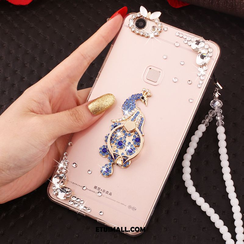 Etui iPhone 6 / 6s Plus Wiszące Ozdoby Rhinestone Anti-fall Telefon Komórkowy All Inclusive Pokrowce Sklep