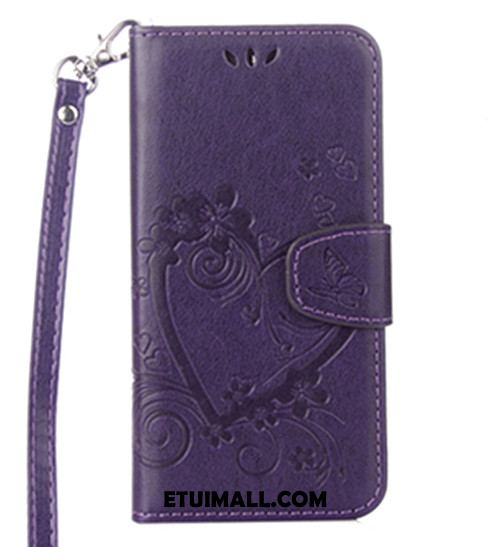 Etui iPhone 6 / 6s Purpurowy Skórzany Futerał All Inclusive Wiszące Ozdoby Anti-fall Futerał Tanie