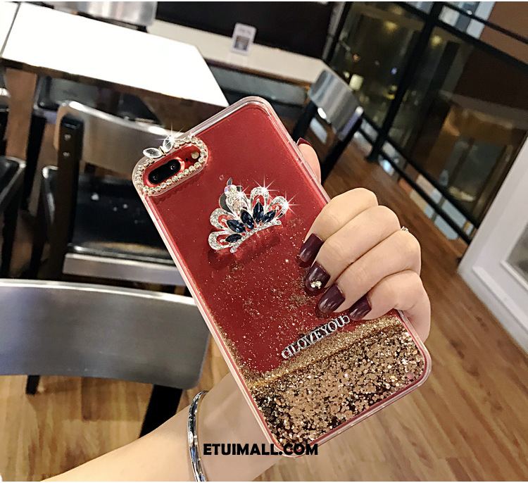 Etui iPhone 7 Plus All Inclusive Quicksand Przezroczysty Silikonowe Rhinestone Futerał Sklep