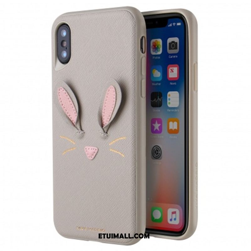 Etui iPhone X Silikonowe Szary Nowy Bunny Telefon Komórkowy Pokrowce Sklep