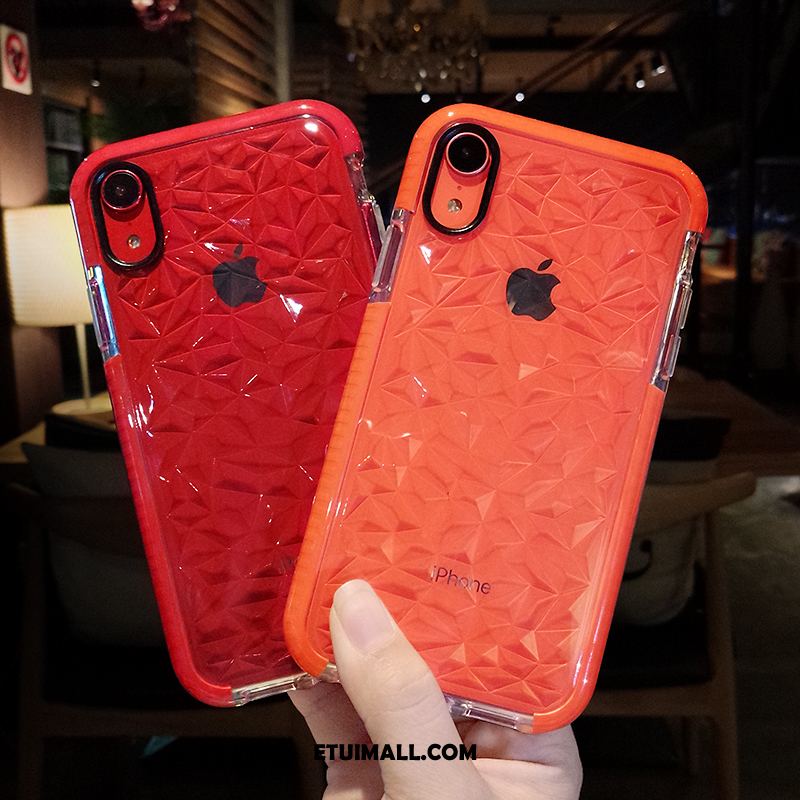Etui iPhone Xr Modna Marka Anti-fall Pomarańczowy Nowy Miękki Obudowa Online