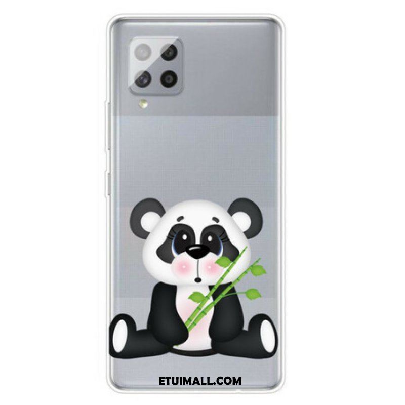 Futerały do Samsung Galaxy A42 5G Bezszwowa Smutna Panda