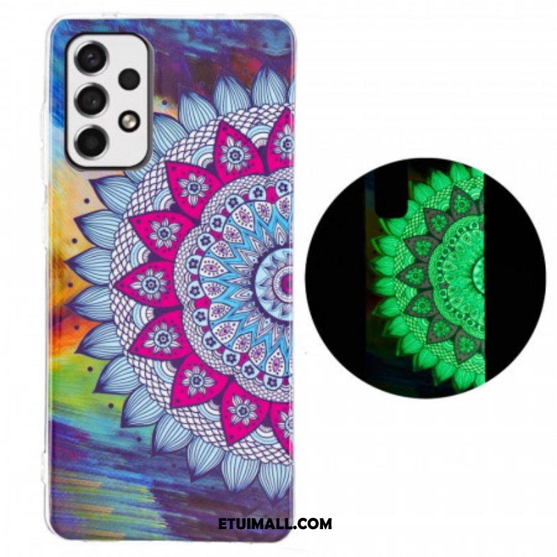 Futerały do Samsung Galaxy A53 5G Fluorescencyjna Kolorowa Mandala