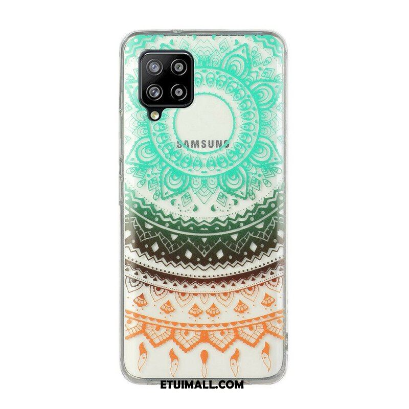 Futerały do Samsung Galaxy M12 / A12 Bezszwowe Kwiaty Mandala