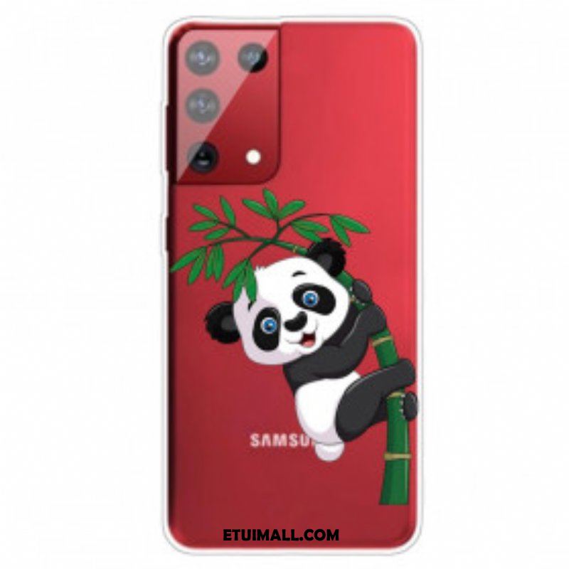 Futerały do Samsung Galaxy S21 Ultra 5G Panda Na Bambusie