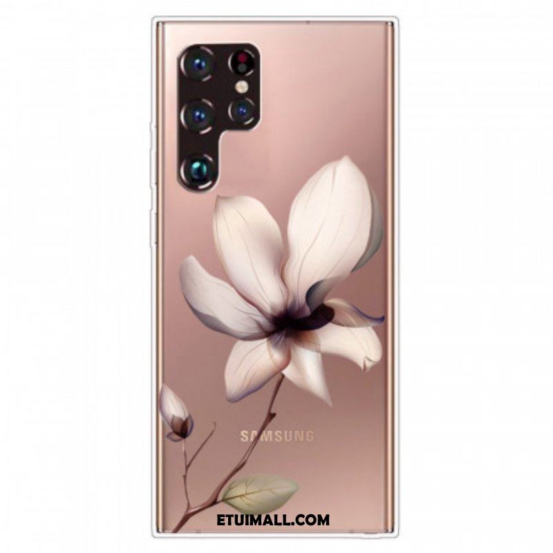 Futerały do Samsung Galaxy S22 Ultra 5G Kwiatowy Premium