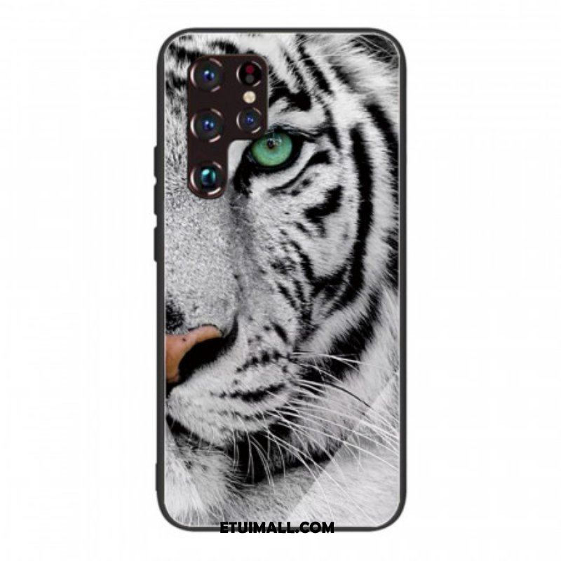 Futerały do Samsung Galaxy S22 Ultra 5G Tygrysie Szkło Hartowane