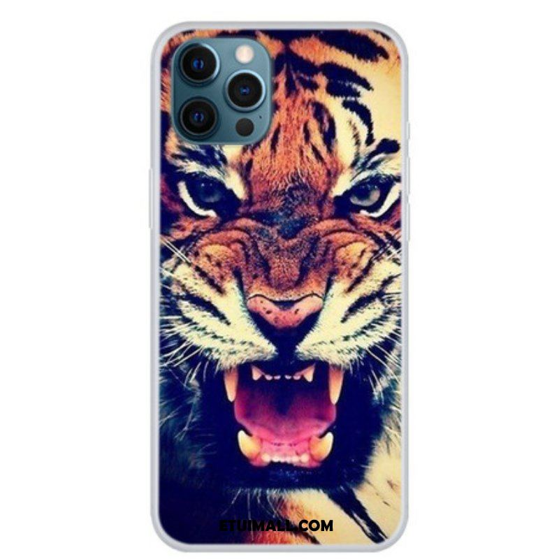 Futerały do iPhone 13 Pro Tygrys Z Przodu