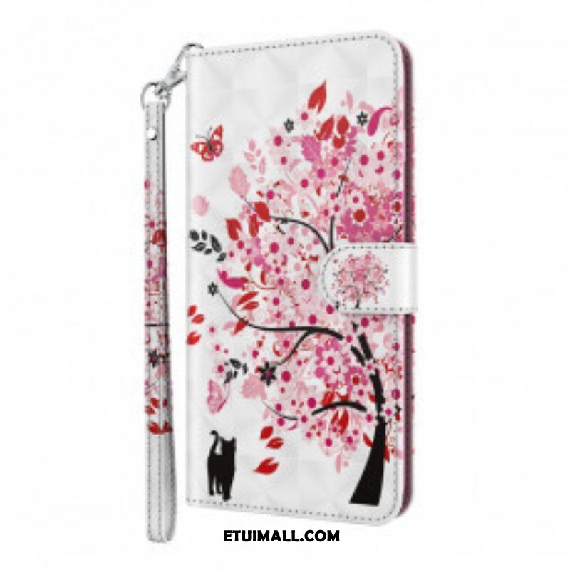 Obudowa Etui Na Telefon do Samsung Galaxy S21 Ultra 5G Różowe Drzewo