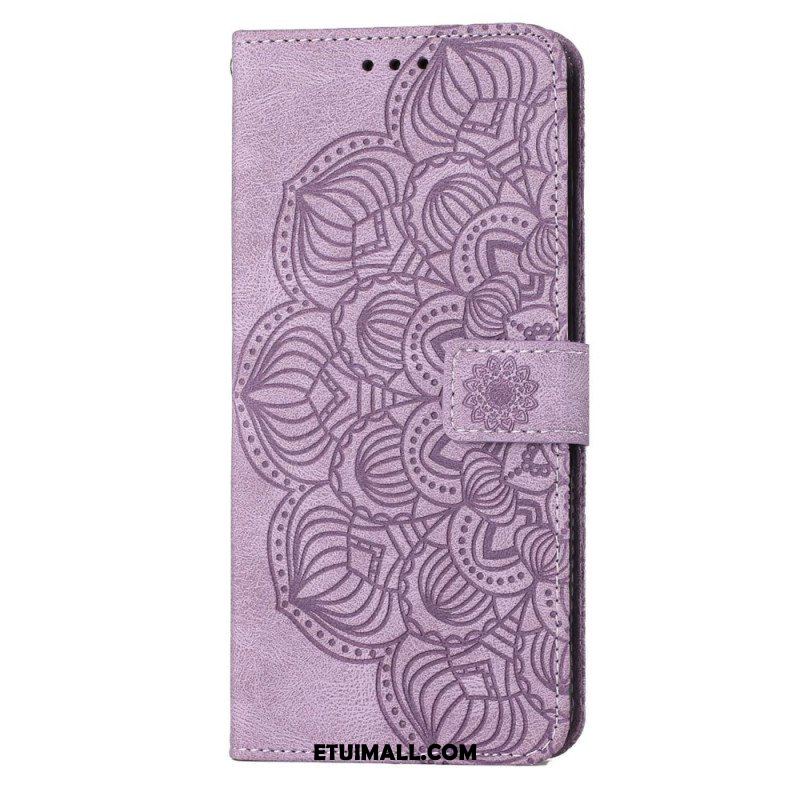 Obudowa Etui Na Telefon do Samsung Galaxy S23 5G z Łańcuch Paskowata Mandala